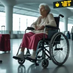 Heartbreaking Scene as Disabled Mom Stranded at Hamburg Airport