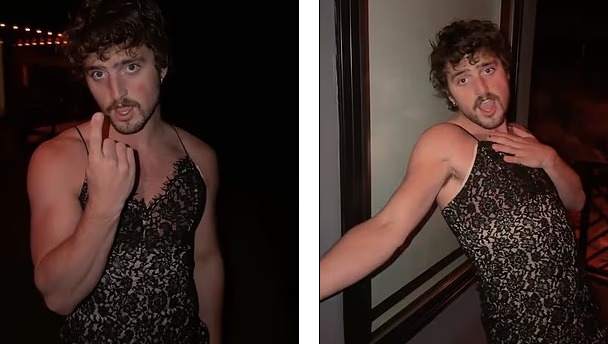 Benson Boone Sparks Debate After Wearing Lace Dress in New Social Media Video